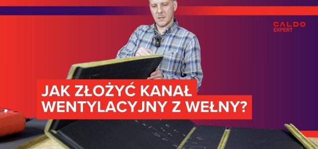 Jak złożyć kanał wentylacyjny z płyt URSA AIR?